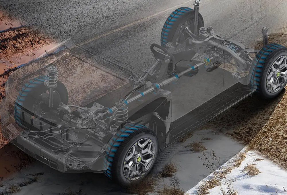Jetour Traveler (2.0T traversing PRO) 2023 off-Road All-Gasoline Four-Wheel Drive 4WD Five-Seater SUV